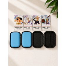 Cantex Tech One Piece Card Game Booster 4 White Pack 4 Paket Trading Cards - 40 Kart +Canta Hediyeli
