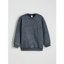 Lc Waikiki Yeni Sezon Bisiklet Yaka Erkek Çocuk Kalın Sweatshirt