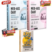 Pegem Akademi Yayıncılık 2027 Meb Ags Öabt Biyoloji Öğretmenliği Video Ders Hediyeli Konu Anlatımı-Çözümlü Soru Bankası