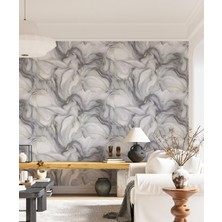 Alisson Fashion Italy Gri Duvar Kağıdı 16,5 M² Nonwoven Rulo