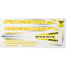 Motobisavm Etiket - 24/26, Speed Hunters, Sarı