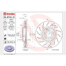 Brembo Dpmix-Hb Fren Diski On Mercedes Cls-Class C218 X218