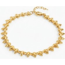 Eva Pırlanta Kılçık Bileklik 718557 Gold