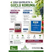 Target Borzinc 816 %8 Bor %16 Çinko 1kg  + Cuprablue %20 Bakır Oksiklorür 5 kg | Zeytin Bağ Meyve Ağaçları Için Kış Uygulama Seti