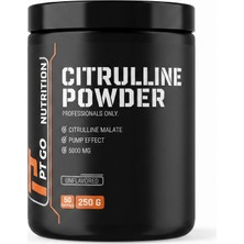 Pt Go Nutrition Citrulline Powder 250 gr 50 Servis - Aromasız
