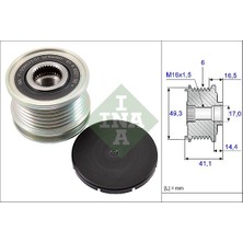 Dpmix-Hb Alternatör Şarj Dinamo Kasnaği GRANDLAND-P207-P208-P308-P508-P3008-P5008-PARTNER Tepee-Berlingo-C3 -C4-C5-Ds3-Ds4 1.6 Vti-Thp Mini Cooper 06 - 6 Kanal