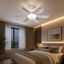 Colours Smart LED Fan Işıklı Duy Tipi Tavan Vantilatörü