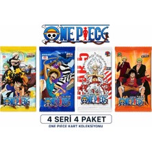 Cantex Tech One Piece Oyun Kartı Özel 4 Seri Bir Arada 4 Paket Versiyon 2