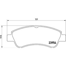 Brembo Dpmix-Hb Ön Fren Balatasi Corsa F 19- Crossland 17- C2 03- C3 09- Aircross 17- C4 04- C-Elysee 12- Xsara 96- Berlingo 96- Partner 96- 206 00- 207 07- 208 12- 301 12- 307 00- 2008 13- 1007 05- Ds3 15