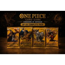 Cantex Tech One Piece Card Game Booster 4 Yellow Pack 4 Paket Trading Cards - 40 Kart