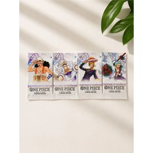Cantex Tech One Piece Card Game Booster 4 White Pack 4 Paket Trading Cards - 40 Kart