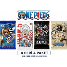 Cantex Tech One Piece Oyun Kartı Özel 4 Seri Bir Arada 4 Paket Versiyon 1