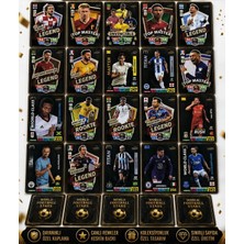 Cantex Tech Futbolcu Oyun Karti 25 Adet Black Series Pocket Esnek Kırılmaz Parlak Kart