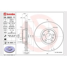 Brembo Dpmix-Hb Fren Diski On Bmw E70 F15 E71 F16