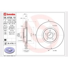 Brembo Dpmix-Hb Ön Fren Aynasi Volvo S40 2004-2012 C70 Ii 2006-2013 V40 2012 - V50 2004-2012 320 X5-Dl