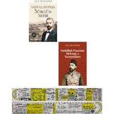 Timaş Yayınları Sadullah Paşa Sürgün Sefir - Sadullah Paşa'nın Mektup ve Yazışmaları 2 Kitap Set Ali Akyıldız + Özel Cetvel