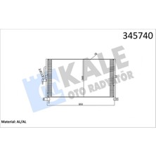 Kale Dpmix-Hb Klima Radyatoru Yb - Xb Aj-V6 X-Type I X400 2002-2009