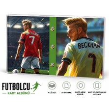 Cantex Tech Futbolcu Kartları Koleksiyon Oyun Kartı Albümü Özel Seri 120 Kartlık - Koleksiyon Kart Albümü