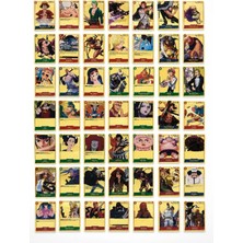 Cantex Tech One Piece Oyun Kartı - Özel Seri Gold Pvc Oyun Kartı 25 Adet