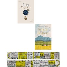 Sufi Kitap Sufi Ajanda - Şükür Defteri 2'li Set + Özel Cetvel