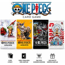 Cantex Tech One Piece Oyun Kartı Özel 4 Seri Bir Arada 4 Paket Versiyon 5