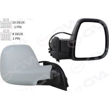 GVA Dpmix-Hb Diş Dikiz Aynasi Sağ Berlingo-Rifter 19-Combo-Proace City 19- Elektrikli Astarli Rezistansli Sensörlü