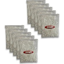 Ekoset Kilitli Etiket İpi Beyaz 10'lu Paket 10 Bin Adet İpklips