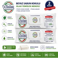 Trendhane Beyaz Sabun Kokulu Yüzey Temizlik Havlusu 200 yaprak