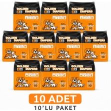 Golden Diapers 10 Adet Hijyenik Köpek ve Kedi Külodu S Beden 10'lu Paket