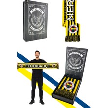 Fenerbahçe Her Zaman Hep Seninleyiz Dokuma Atkı Lazer Kutu Hediyeli