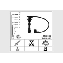 NGK Dpmix-Hb Buji Kablosu Hyundai I10 I20 1.2l G4LA 08 - / Kia Rio 1.2l G4LA 11- RC-HD1302