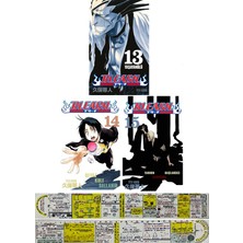 Gerekli Şeyler Yayıncılık Bleach 13-14-15. Ciltler Manga Seti + Özel Cetvel