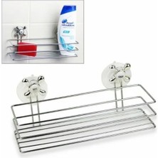 TeknoKapsül Banyo Organizeri - Çok Amaçlı Dörtgen Vantuzlu