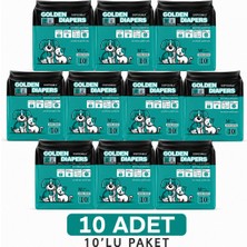 Golden Diapers 10 Adet Hijyenik Köpek ve Kedi Külodu M Beden 10'lu Paket