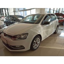 Vw polo 6r ayna kapağı yarasa siyah boyalı 2009 / 2018