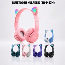 Bluetooth Kulaklık Cat Figürlü Ledışıklı