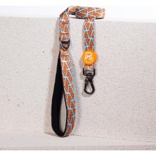 Pawstar Pizza Leash Kedi Köpek Sevk & Gezdirme Kayışı Köpek Uzatma Tasması-1,5cm