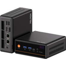 TeknoKapsül Peladn Wo4 Serisi, Amd Ryzen 5 5600H, 16GB Ram, 512GB Ssd, 1xhdmı, 1xdp, 4xusb, 1xtype-C, 2xlan, Paylaşımlı Ekran Kartı, Wi-Fi6, Bluetooth 5.2, Windows 11 Pro, Mff Minipc