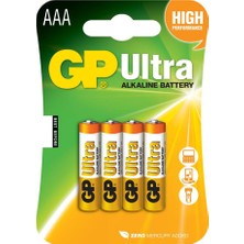 TeknoKapsül Gp Ultra Lin Aaa Ince Kalem Pil 4lü