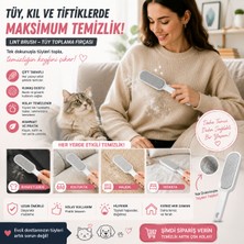 Kedi Köpek Tüy Toplama Fırçası – Kıyafet, Koltuk ve Halı İçin Pratik Tüy Kıl Temizleme Aparatı