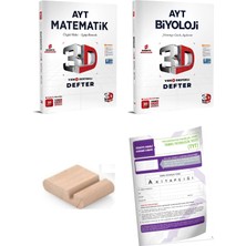 3D Yayınları Ayt Matematik Ayt Biyoloji Video Destekli Defter -Yks 2027 +Telefon Tutucu + Tyt Deneme