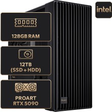 Intel Core I9 14900K 128GB Ddr5 Ram 2tb M.2 SSD 10TB HDD Asus Tuf Rtx 5090 Oc 32GB Freedos