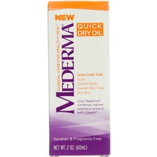 TeknoKapsül Mederma Quick Dry Oil Çatlak Karşıtı Cilt Bakım Yağı 60ML