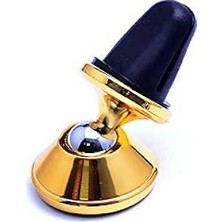 TeknoKapsül Araç Içi Telefon Tutucu Mıknatıslı Izgara Mg-02 Gold