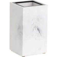 TeknoKapsül System Diş Fırçalığı Mermer Deseni/siyah Renk 128X73X73 mm