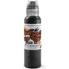 TeknoKapsül Charcoal Greywash Gölge Dövme Boyası - World Famous Ink Dövme Boyası - 8OZ/240ML