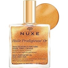 TeknoKapsül Nuxe Huile Prodigieuse Or Çok Amaçlı Işıltılı Kuru Yağ 100 ml