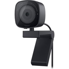 TeknoKapsül Dell Webcam WB3023-2K Qhd/fhd/hd Çözünürlük, Sony Sensör, F2.0 Diyafram, Yüz Algılama, Gürültü Azaltma Mikrofon, 2x Hd Zoom, Usb-A, Microsoft Teams/zoom Sertifikalı - Siyah