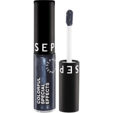 TeknoKapsül Sephora Colorful Effets Speciaux - Simli Sıvı Göz Farı 04 Gleaming Grey (5 Ml)