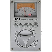 TeknoKapsül Korg Eko OT-120 Siyah Orkestra Için Kromatik Akort Cihazı
